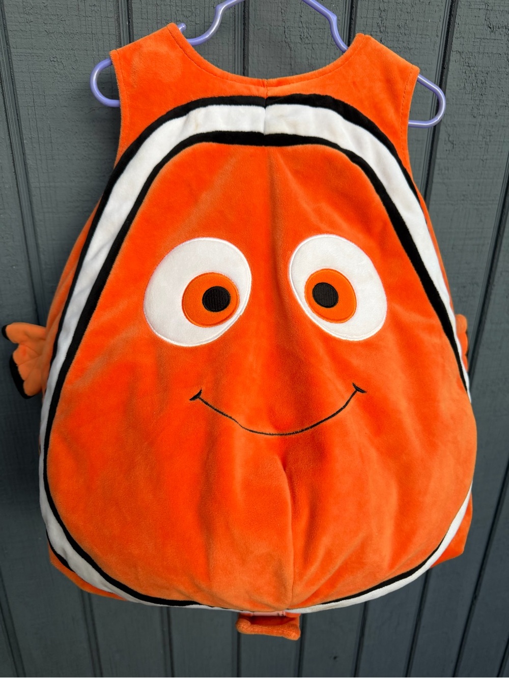 Disney Nemo Costume in Orange and Black body only 18/24 months